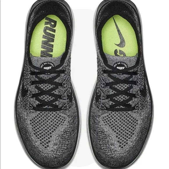 Nike Free RN Flyknit 2018 942838 101 Mens Size 7.5 - Picture 4 of 8